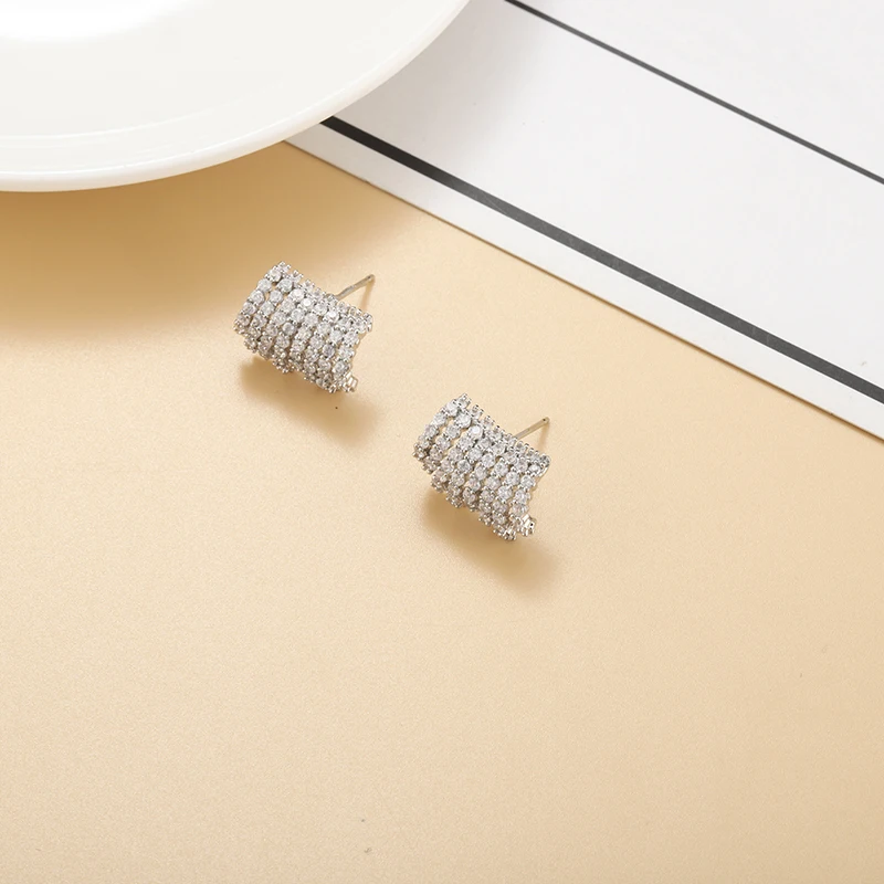 GAOLA Многослойные Геометрические серьги с-образной формы темпераментные женские