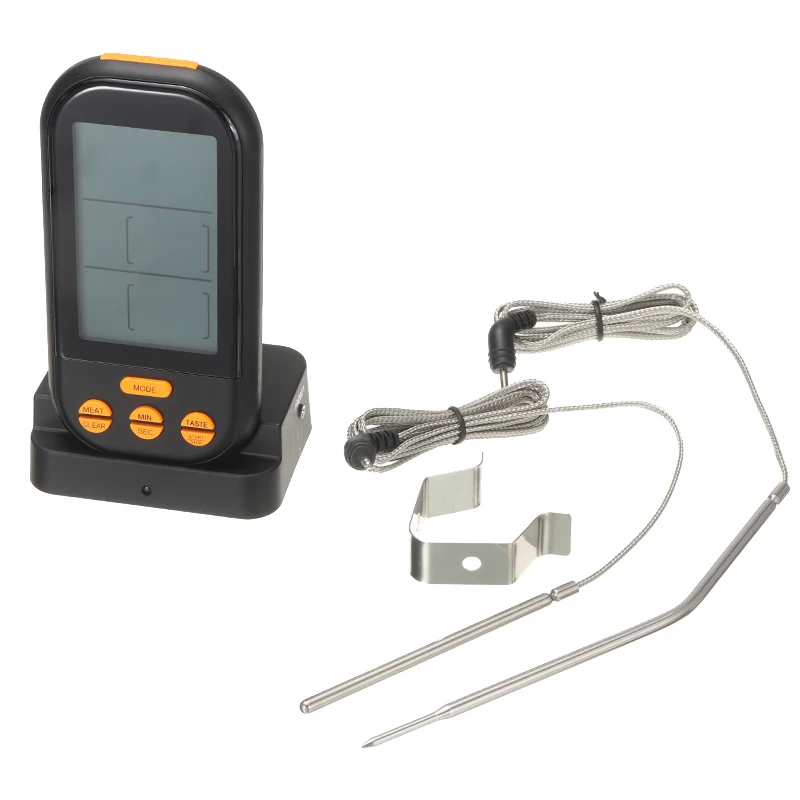

Wireless Meat Thermometer Digital Remote Dual Probe Food Thermometer for BBQ Oven Grill Smoker Cooking Temperaure Sensor Meter