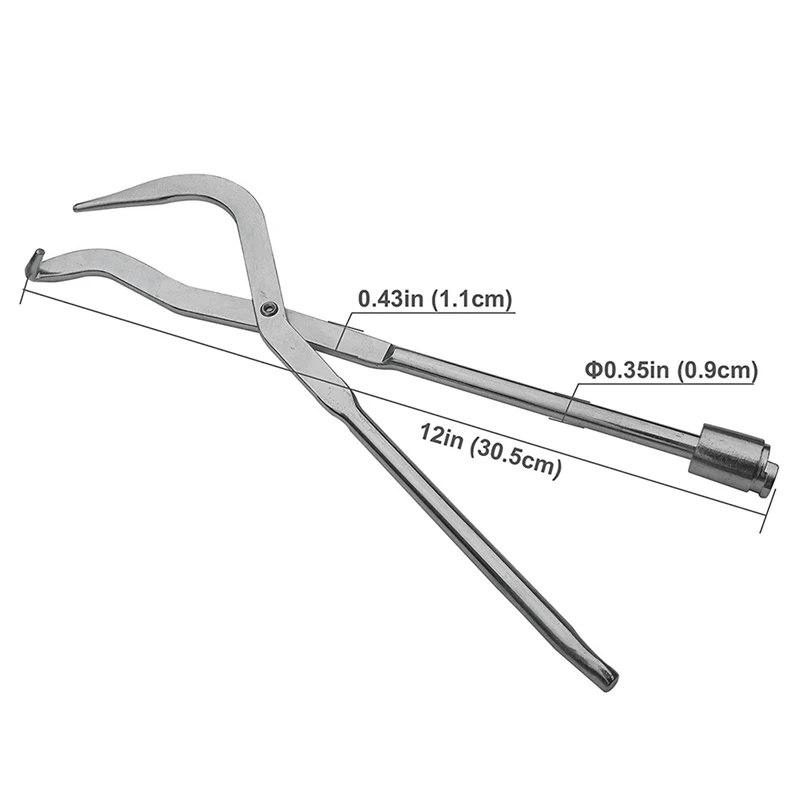 Инструмент для снятия тормозных пружин автомобиля плоскогубцы с пружиной |