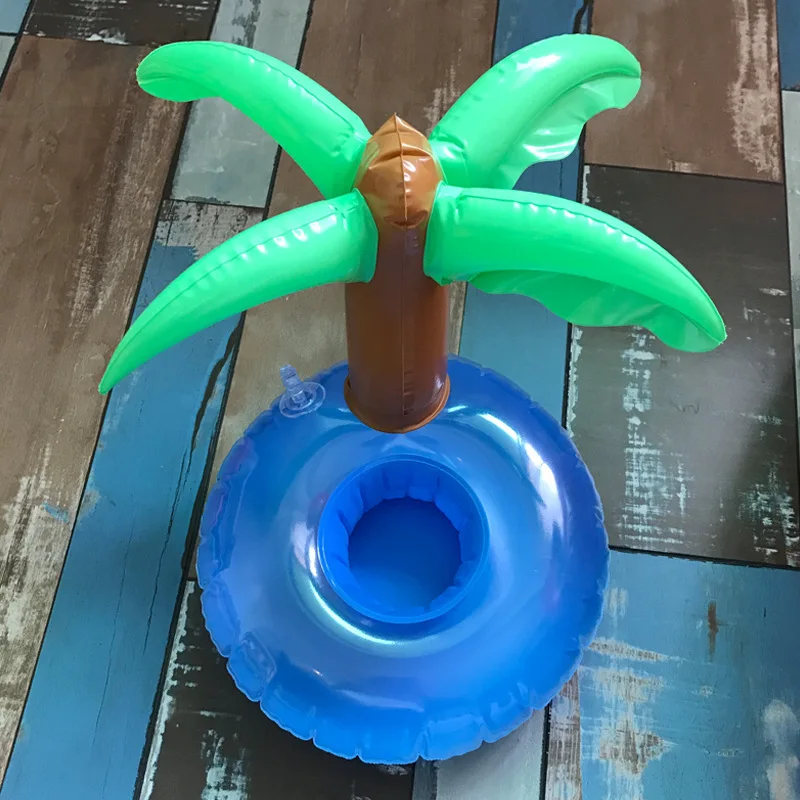 Мини водные подставки шкафа Фламинго Плавающий надувной подстаканник бассейн