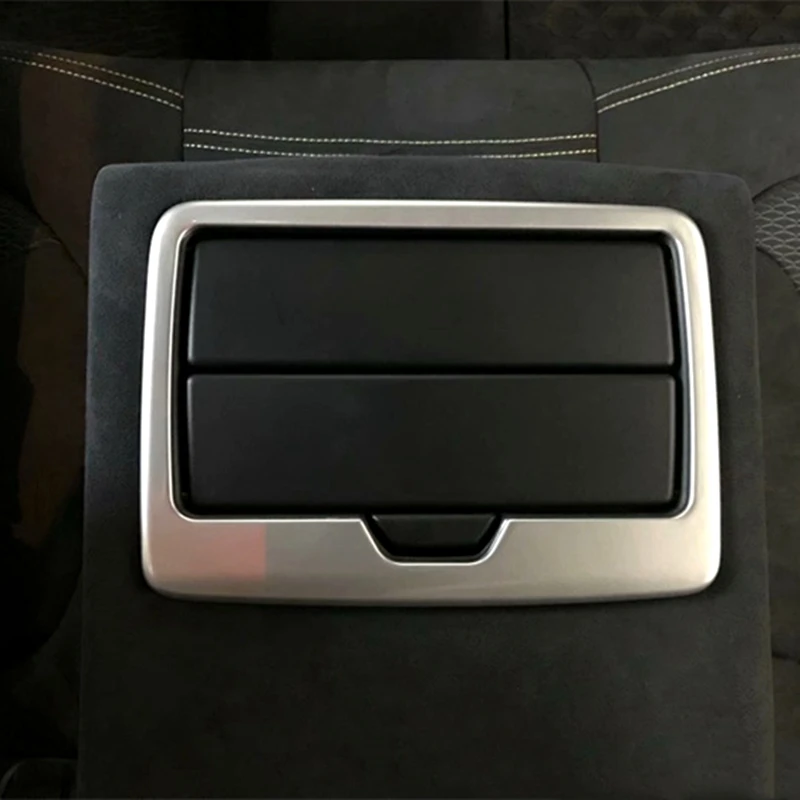

for Bmw F48 F39 X1 X2 Car Rear Armrest Water Cup Holder Frame Decoration Cover Trim Interior Accessories