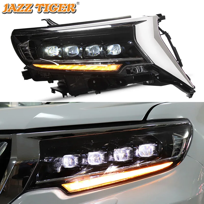 JAZZ TIGER автомобильный Стайлинг светодиодный DRL Strat синий динамический сигнал