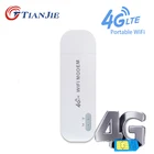 Wi-Fi-модем TIANJIE разблокированный 3G, LTE-роутер, автомобильный Wi-Fi Мобильный карманныйминибеспроводной USB Сетевая точка доступа со слотом для SIM-карты