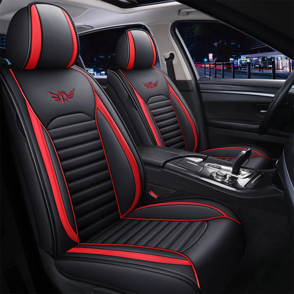 Кожаный чехол на сиденье автомобиля чехлы для Kia Sportage 2011 2015 RIO 3 4 Carens Carnival Cerato Ceed