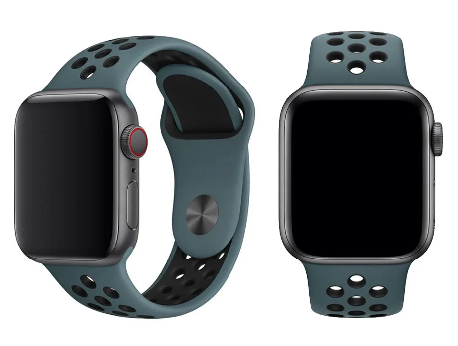Силиконовый ремешок для apple watch 42 мм, 38 мм, версия, сменный ремешок для наручных часов iwatch, версия 4/3/2 apple watch band 44 мм 40 мм Браслет спортивный ремешок для часов