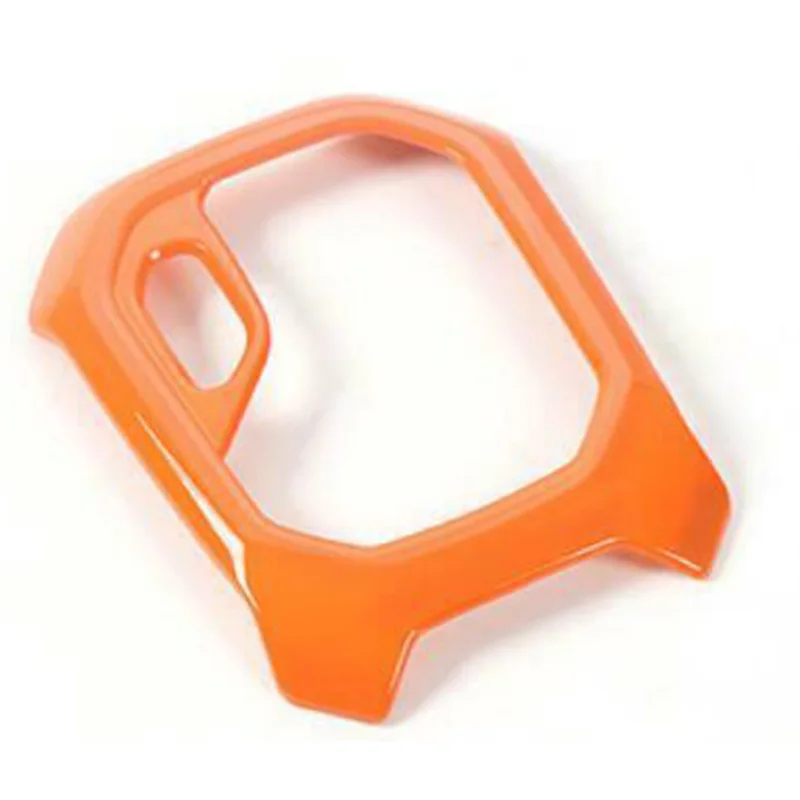 

Control Gear shift trim Interior Decal Accessories Auto Central Orange