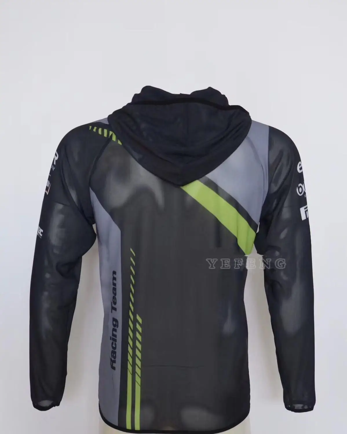 

Anti-UV Sweater Motorcycle Sweatshirt Coat Hoodie Sport Sun protection clothes For Kawasaki Motocross Motorcycle Long Jersey