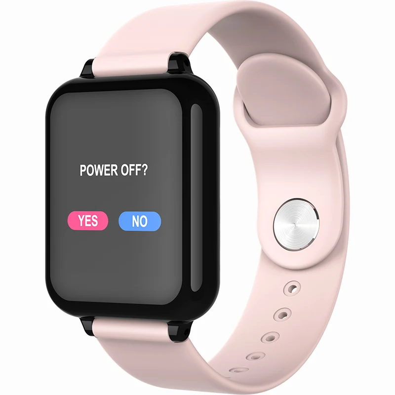 pink Imosi B57 Смарт-часы браслет IP67 водонепроницаемый монитор сердечного ритма кровяное давление фитнес-трекер для женщин и мужчин спортивные носимые часы - Цвет: pink