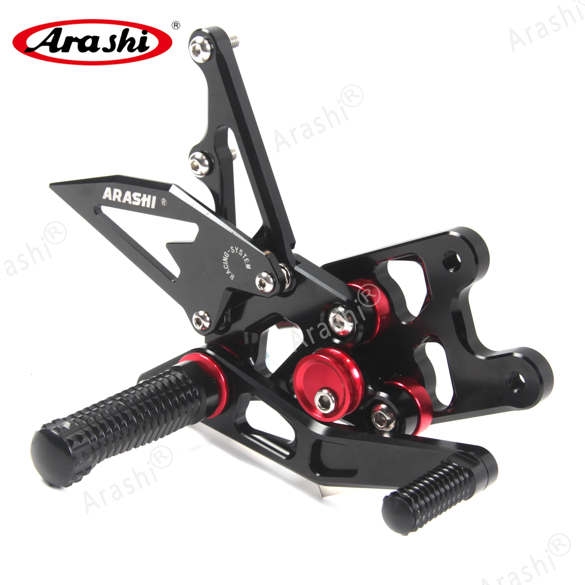 Arashi GSXR 1000 K7 Rider Rearset Регулируемые подножки для SUZUKI GSXR1000 GSX R 2007 2008 мотоцикла с