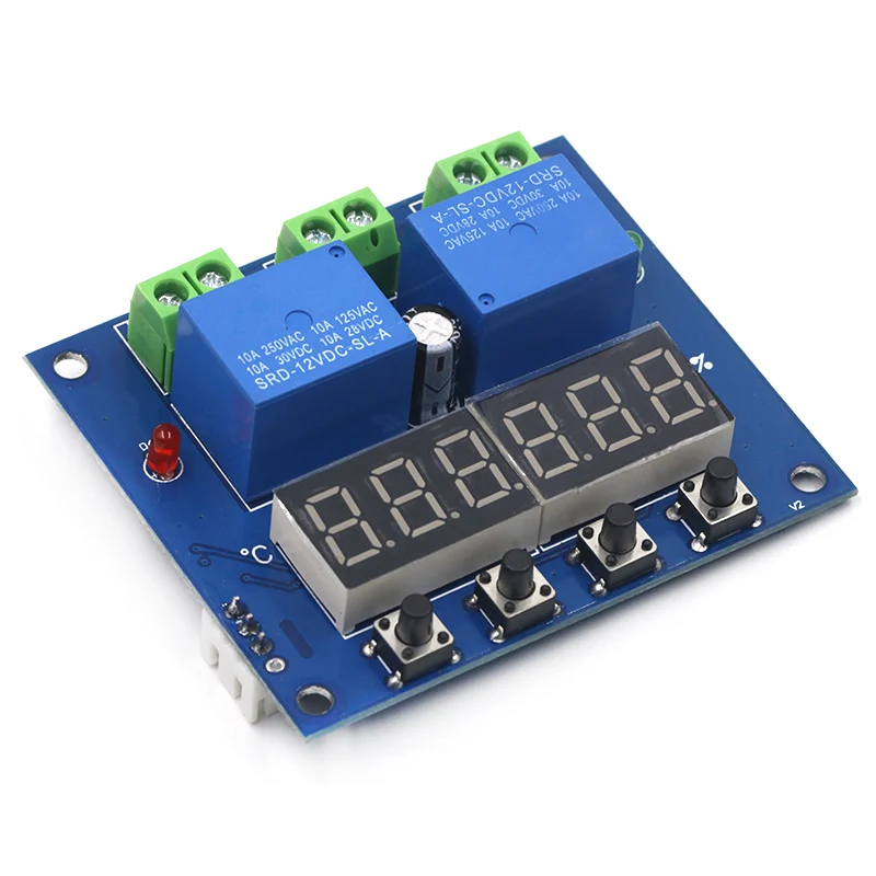 ZFX-M452 DC 12V светодиодный цифровой термостат контроль температуры и влажности