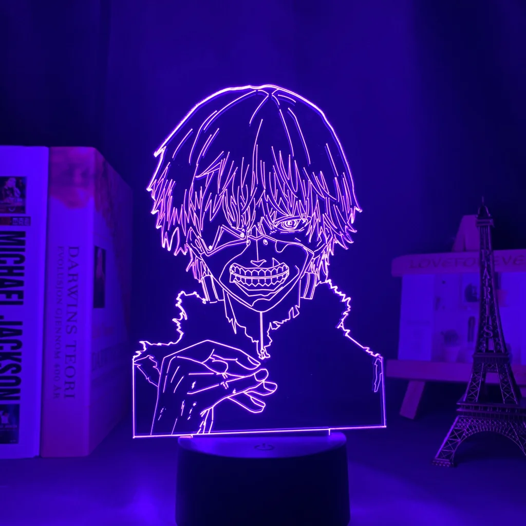 

Anime 3d Lamp For Bedroom Decor Nightlight Cool Birthday Gift Acrylic Led Night Light