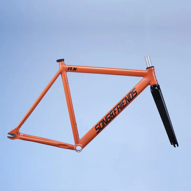 Рама велосипедная RX 700c 6061-T6 алюминиевая и вилка Fixie 48-60 см | Спорт развлечения