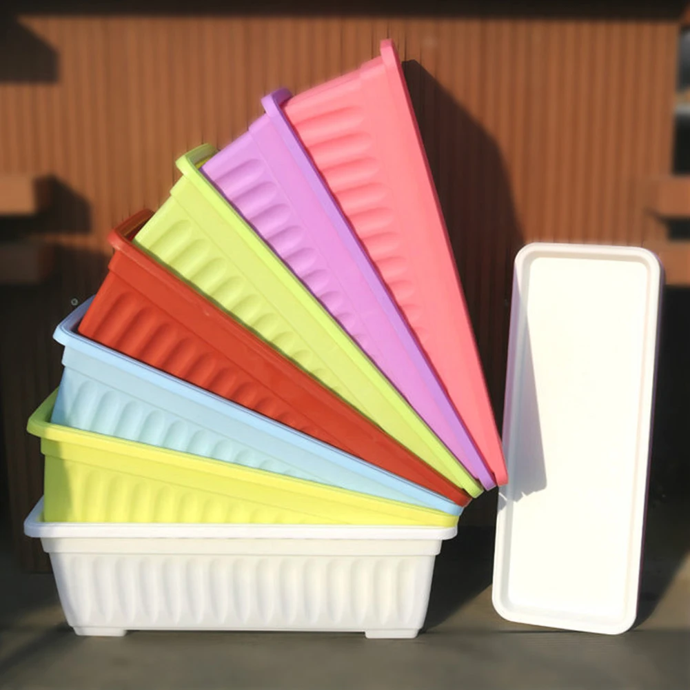 3 шт. балкон сад цветок бонсай чаша питомник бассейн плантатор имитация