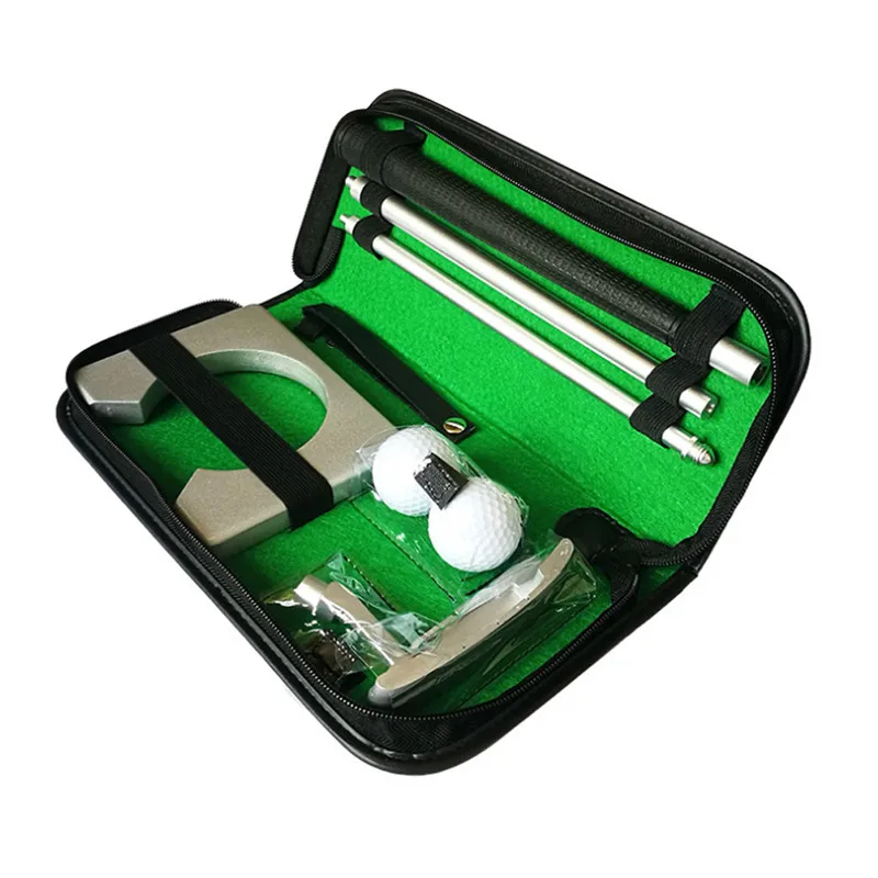 

Golf Putter Putting Trainer Set Indoor Training Equipment Golfs Ball Holder Training Aids Tool