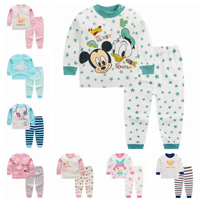 Детский осенний костюм хлопковое корейское нижнее белье для маленьких мальчиков