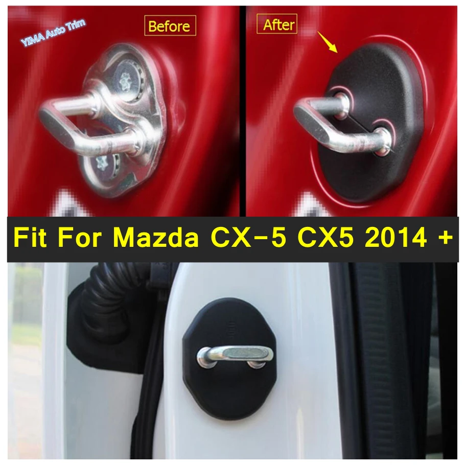 Автомобильный Стайлинг Lapetus пластиковый внутренний Дверной замок защитная