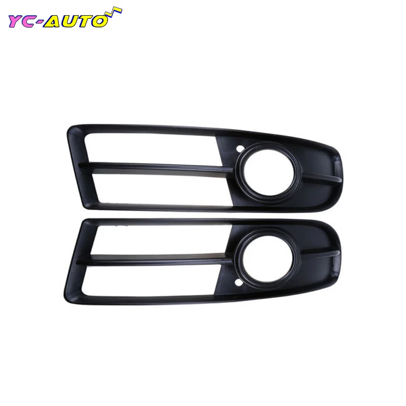 

Car Fog Light Grille Chrome Front Fog Light Trim Cover trim For Audi A4 B7/S4 B7/A4 S-Line 2005-2008 8E0807681F 8E0807682F