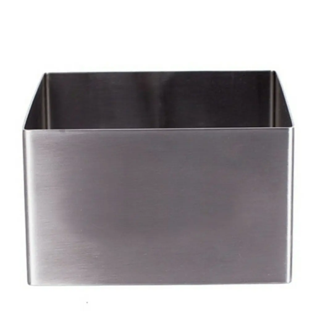 

Квадратная форма для Мусса из нержавеющей стали, резак для торта, регулируемые практичные аксессуары