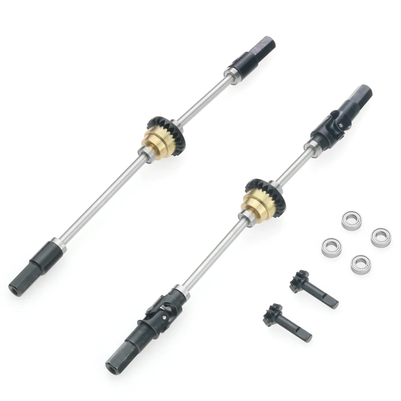 

Детали для автомобилей на радиоуправлении, Передний Задний дифференциал, универсальный шарнир для WPL B14 B14K B24 B24K C14 C24 1/16