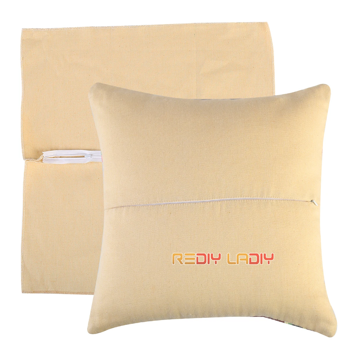 Крестиком чехол для подушки Лев дружбы 100% акриловой пряжи Подушка Чехол не