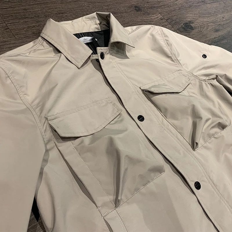 

2021 autumn and winter new stand-up collar solid color casual jacket zipper long-sleeved jacket all-match fashion top