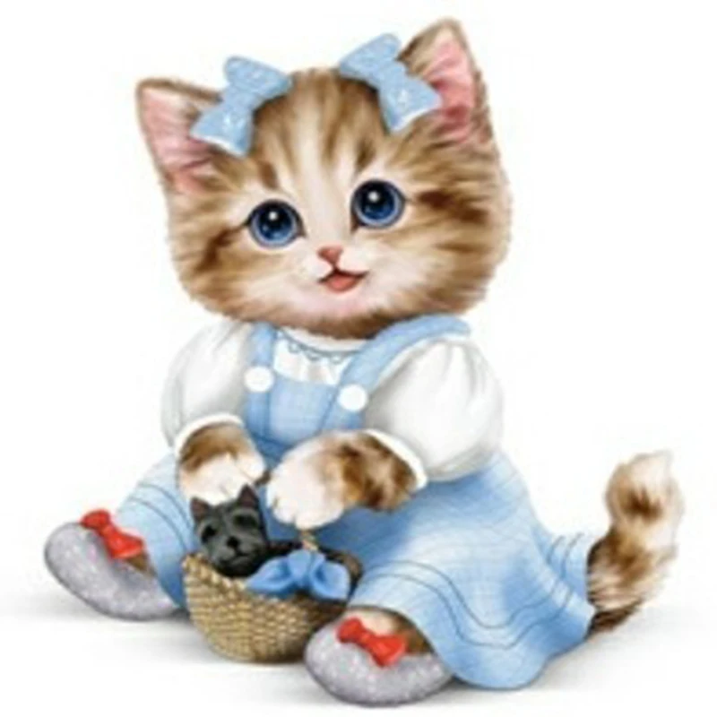 Мультяшные милые маленькие животные 5d diy алмазная живопись Кристальные картины