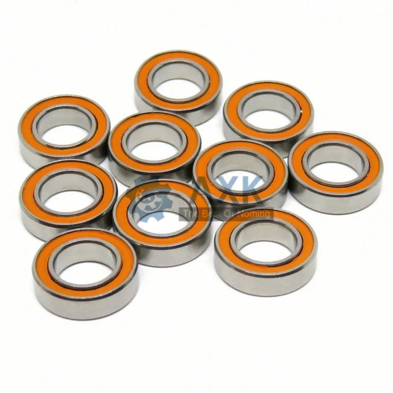 10 шт. 10X15X4 6700 2RS ABEC3 10x15x4 мм синие резиновые уплотнения подшипник Модель подшипника