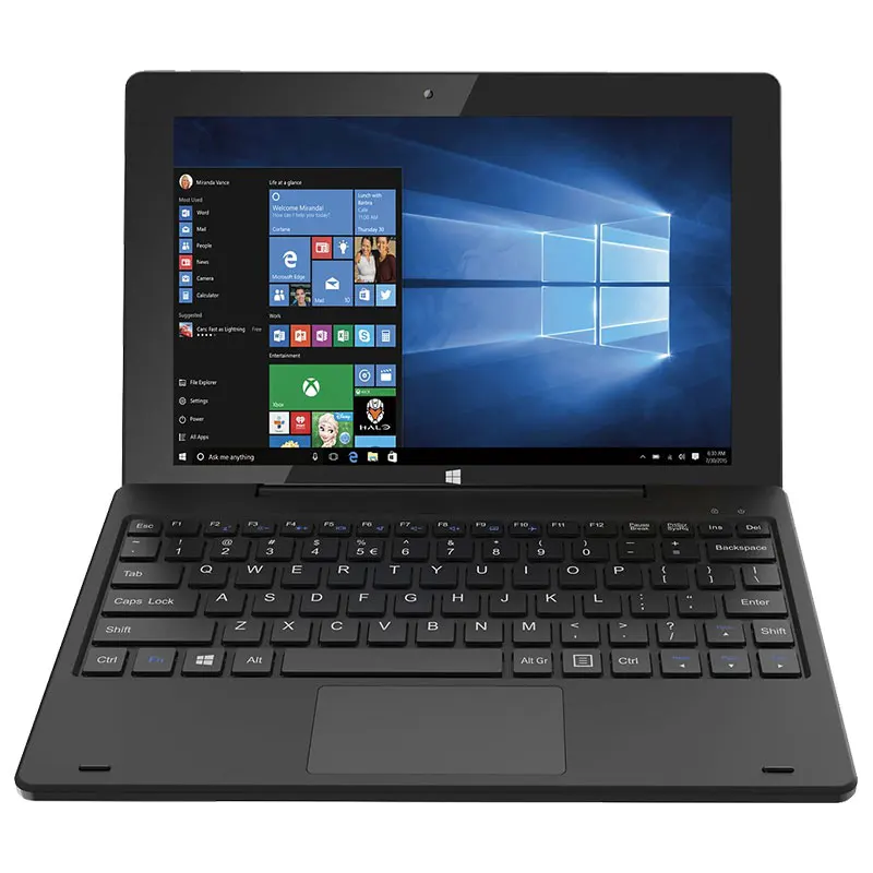 10 1 дюймов 2 в ноутбук Гб RAM 32 ROM Intel Atom Z3735F Windows система с WiFi Blutooth 4 0 Поддержка