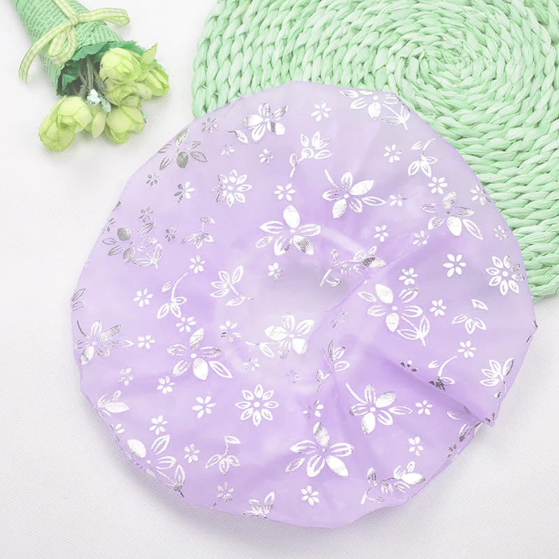 Женская душевая шапочка для ванной водонепроницаемая Бронзирующая кухонная