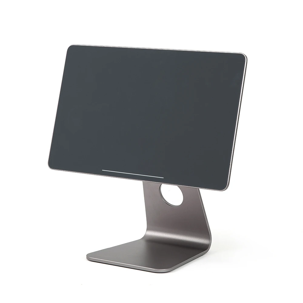 Фото iPad Magnetic Stand Aluminum Bracket For 360° Rotation Tablet Holder Pro 12.9/11 Inch Air Компьютеры и офис iPad Magnetic Stand Aluminum Bracket For 360° Rotation Tablet Holder Pro 12.9/11 Inch Air Компьютеры и офис