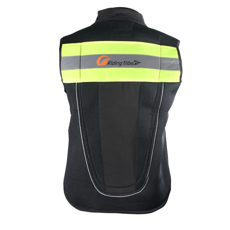 Светоотражающий жилет для езды на мотоцикле защитная куртка с защитой сзади JK-34 |