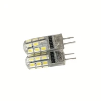 5pcslot g4 led bulb bi pin base light lamp 3 watt 24 leds 220v warm white light bulb replacement 360 degree beam angle