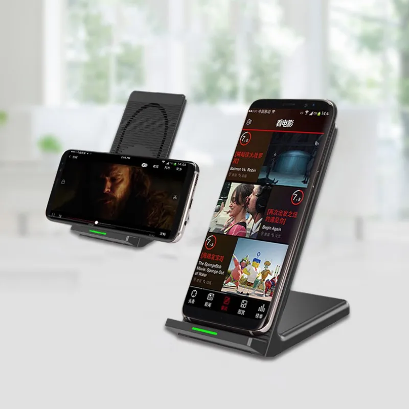 Универсальное беспроводное зарядное устройство с двойной катушкой и