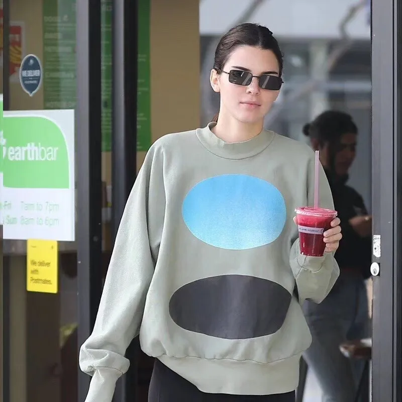 Цельный без швов Канье Уэст CPFM для Иисуса король свитшоты мужчин женщин 1:1