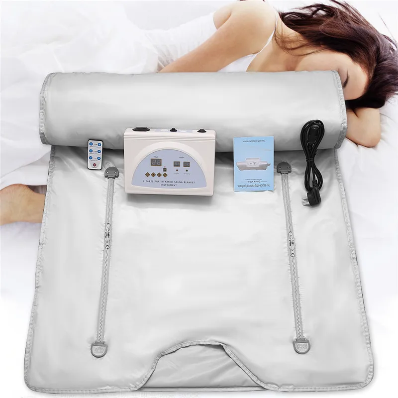 Manta de Sauna Oxford de infrarrojos lejanos (FIR), moldeador corporal para p&eacute;rdida de peso, terapia de desintoxicaci&oacute;n profesional, m&aacute;quina de belleza antiedad-2