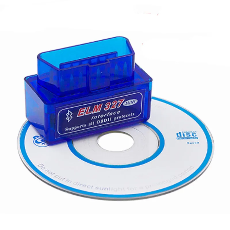 Лучшая цена 2019 Новый ELM327 V2.1 Bluetooth + USB диагностический инструмент ELM 327 OBD2