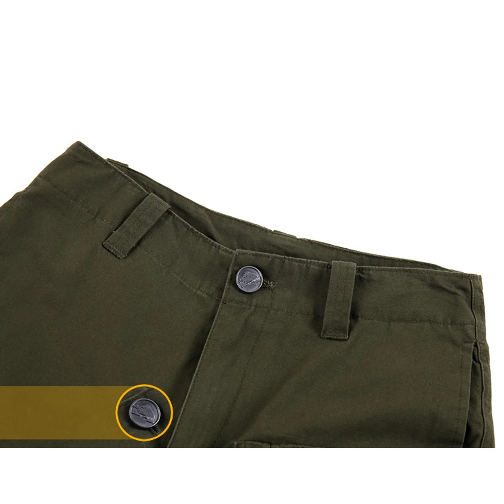 Брюки-карго мужские в стиле милитари осенние свободные рабочие прямые штаны для