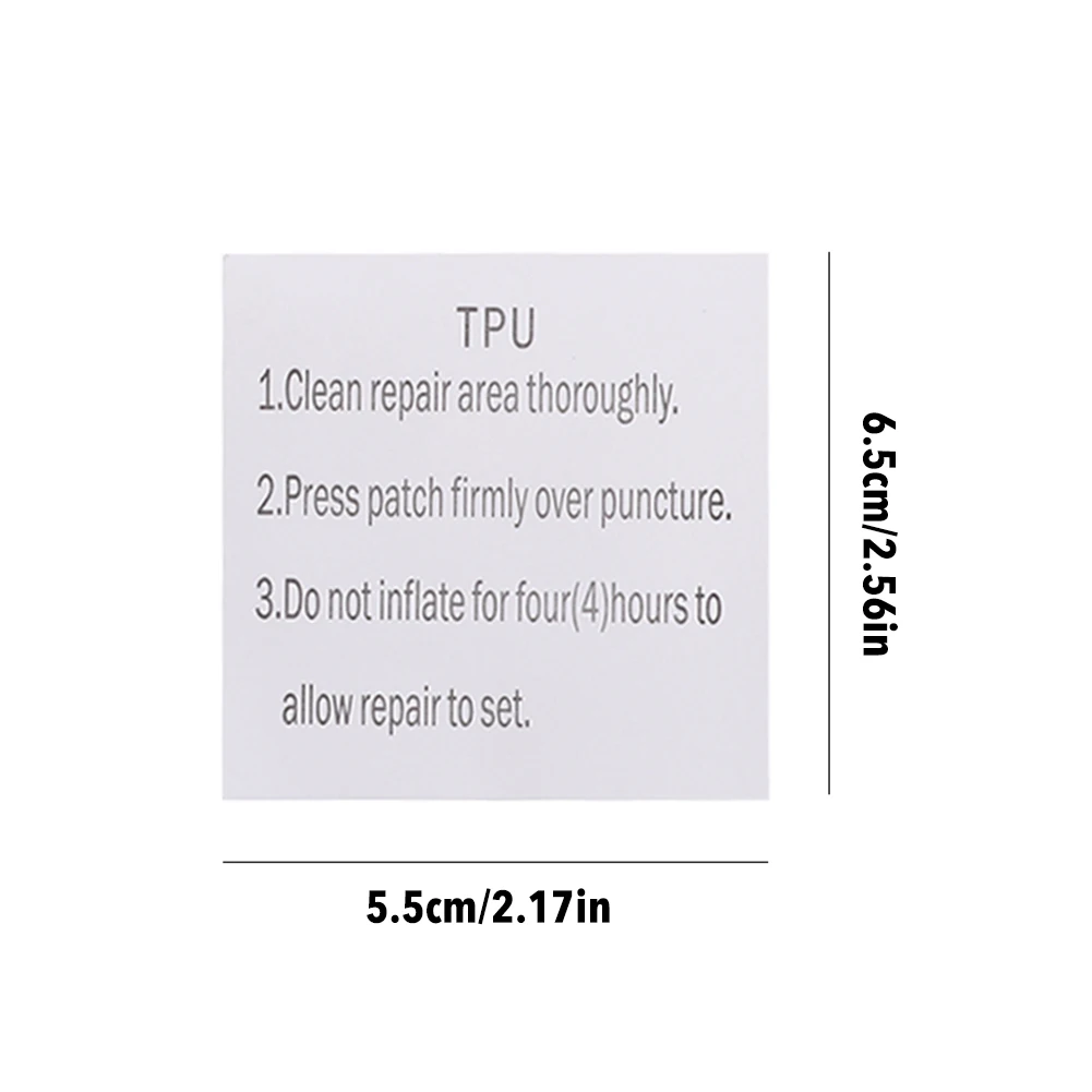 

Repair Patches Kit Waterproof Durable Vinyl Plastic Repair Kit for Inflatable Swimming Pool Toys