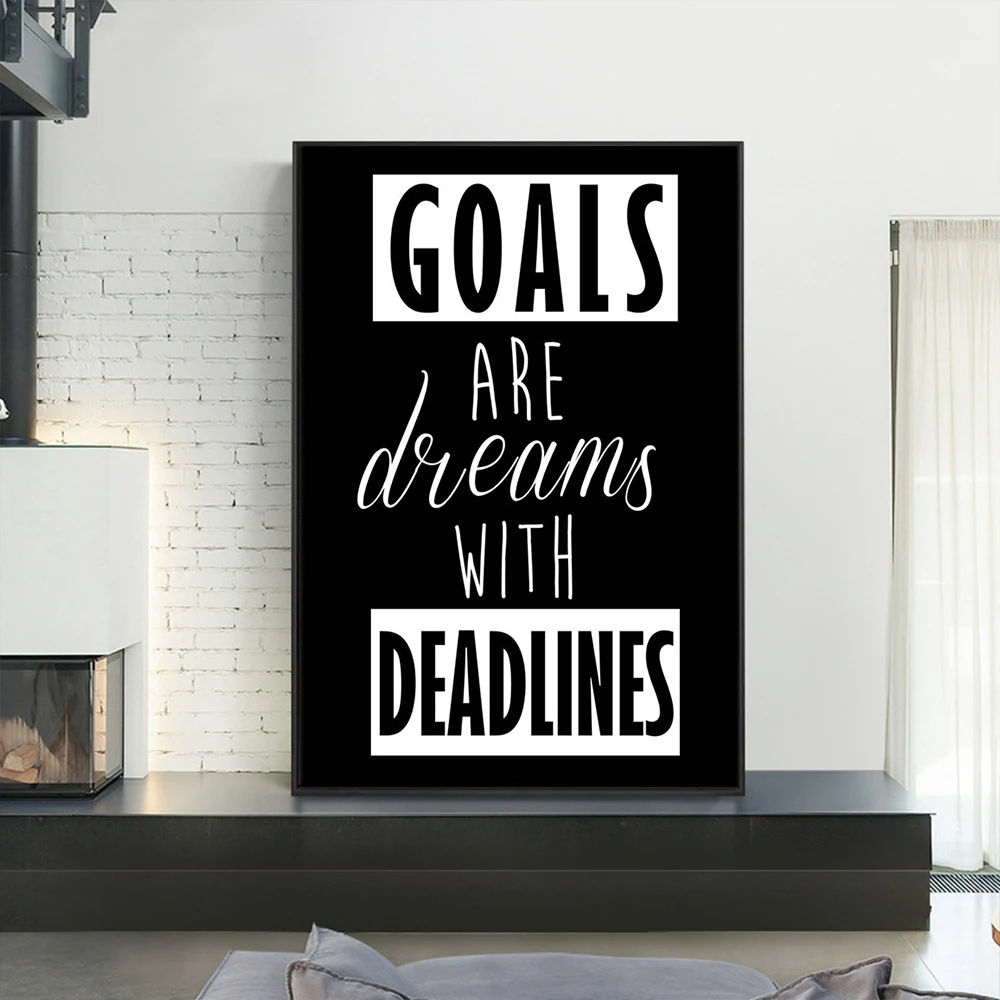 

Office Decor Wall Art Motivational Phrases Poster Inspiring Words Wall Art No Pain No Gain Canvas Painting Prints No Frame