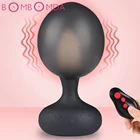 2020 беспроводной насос с дистанционным управлением для массажа простаты, вибратор, надувная Анальная пробка, вибрирующие секс-игрушки для мужчин и женщин