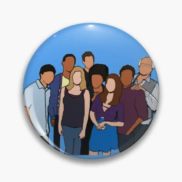 

Community Tv Show Cast Soft Button Pin Cute Lover Badge Lapel Pin Collar Cartoon Jewelry Women Hat Gift Funny Fashion Metal