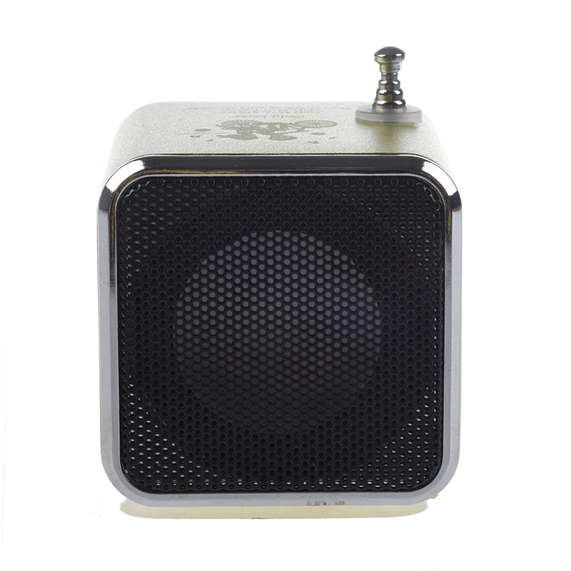 TD V26 портативный мини цифровой динамик с Micro SD / TF USB /FM (зеленый)|Портативные