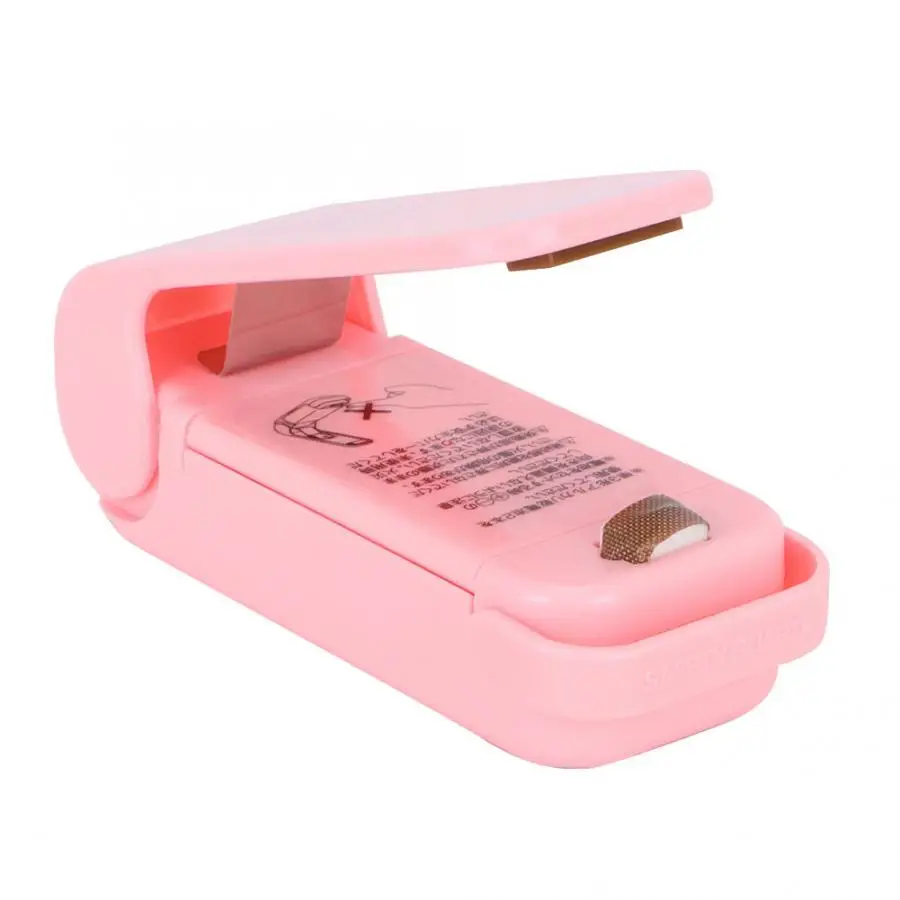 Mini Portable Manual Vacuum Sealer Fresh-keeping Food Snack Sealing Machine Home Office Convenient Storage Tools | Дом и сад