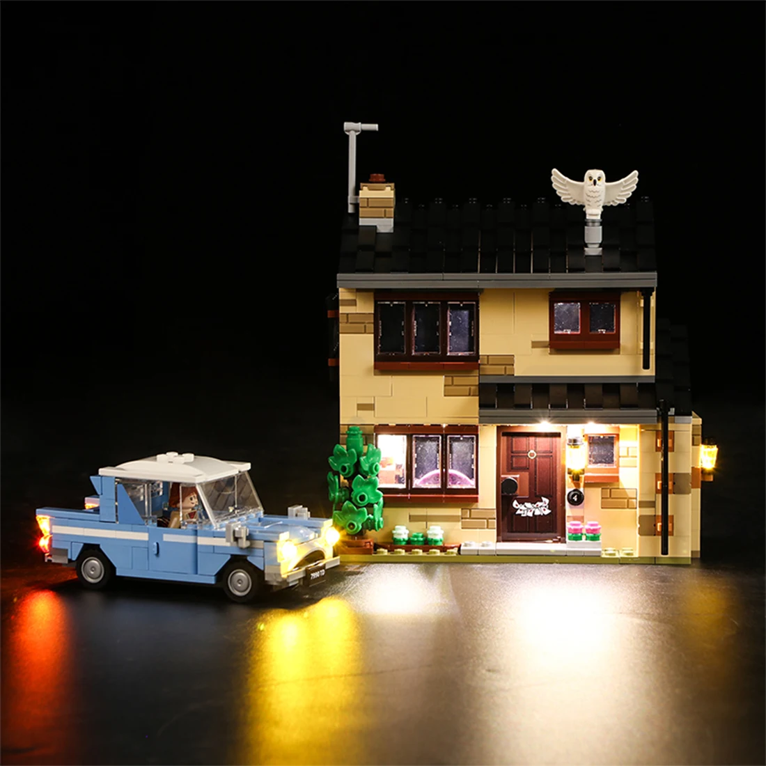Светодиодный комплект освещения для 4 Privet Drive 75968 (только светодиодный без