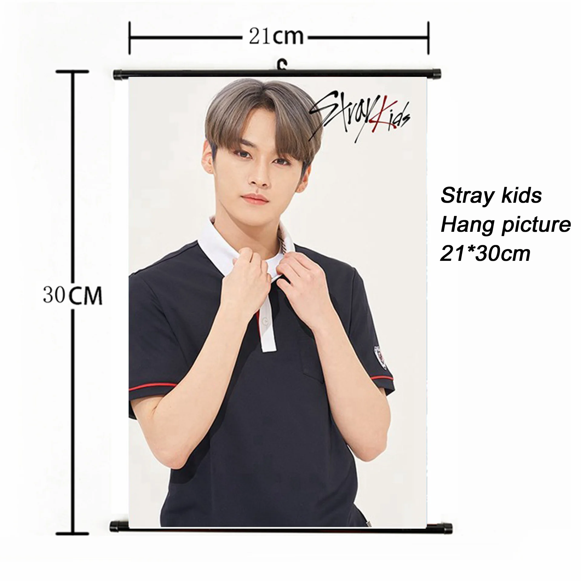 SKD00846 Модный Kpop Stray Kids повесить paintng 21*30 см плакат страй дети подписи альбом Фотокарта плакат вентиляторы коллекция Канцелярский набор - Цвет: SKD00846