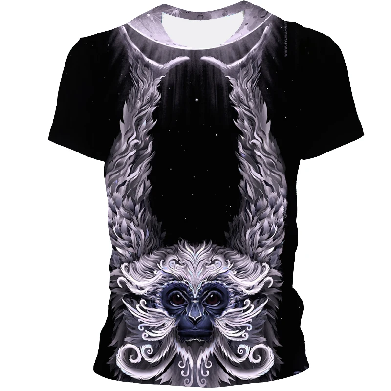 

Men's Summer T-Shirt Characters 3d Printing Fashion Men's And Women's Breathable Casual Short-Sleeved TopsXXS-6XL