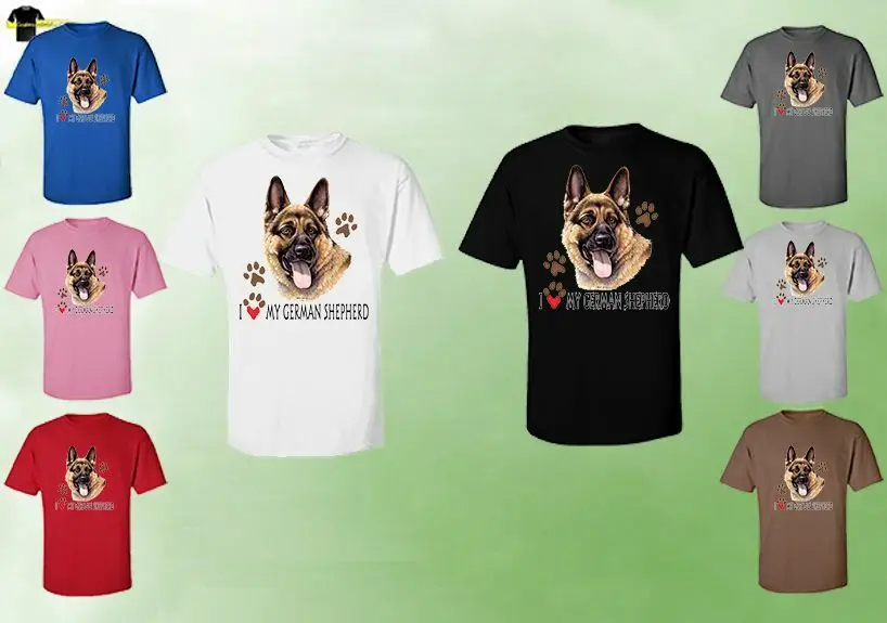 

German Shepherd Unisex German Shepherd Dog T Shirts T Shirt German 07744Hd4