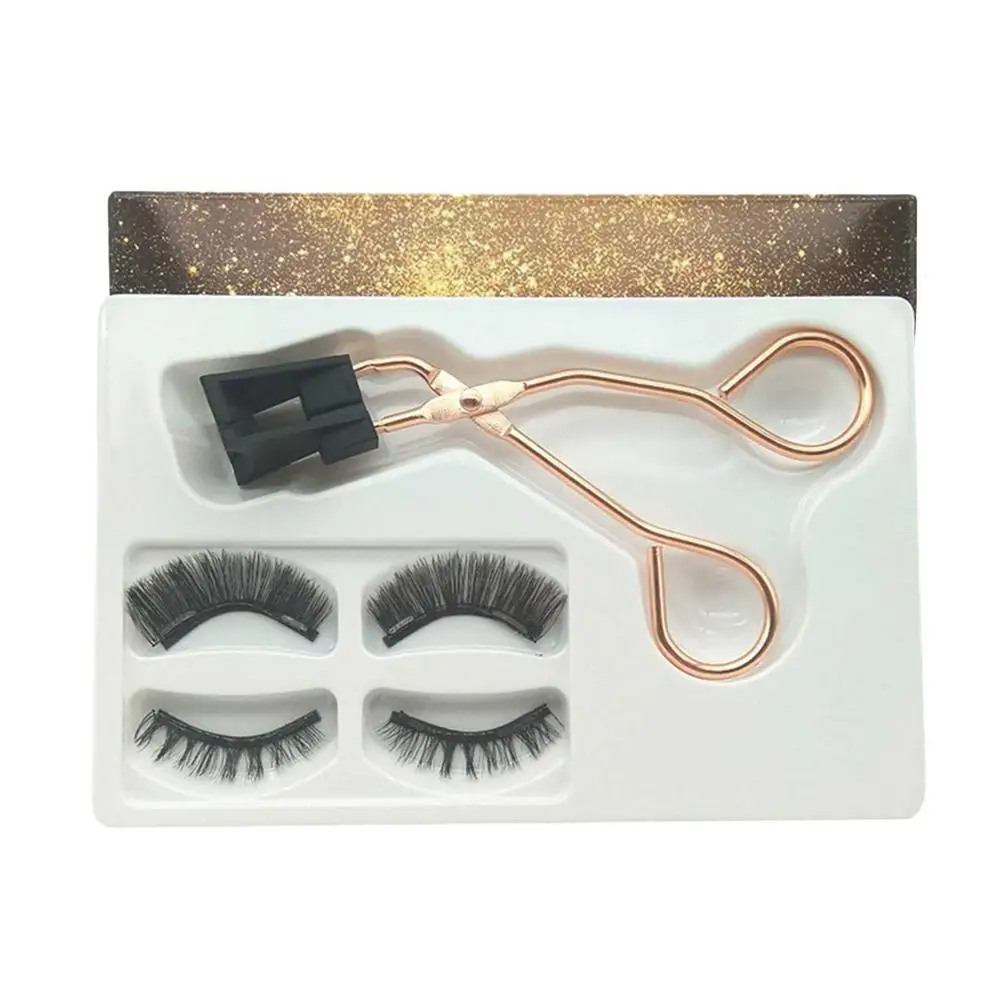 

Dual Magnetic False Eyelashes 3D Eyelashes with Applicator