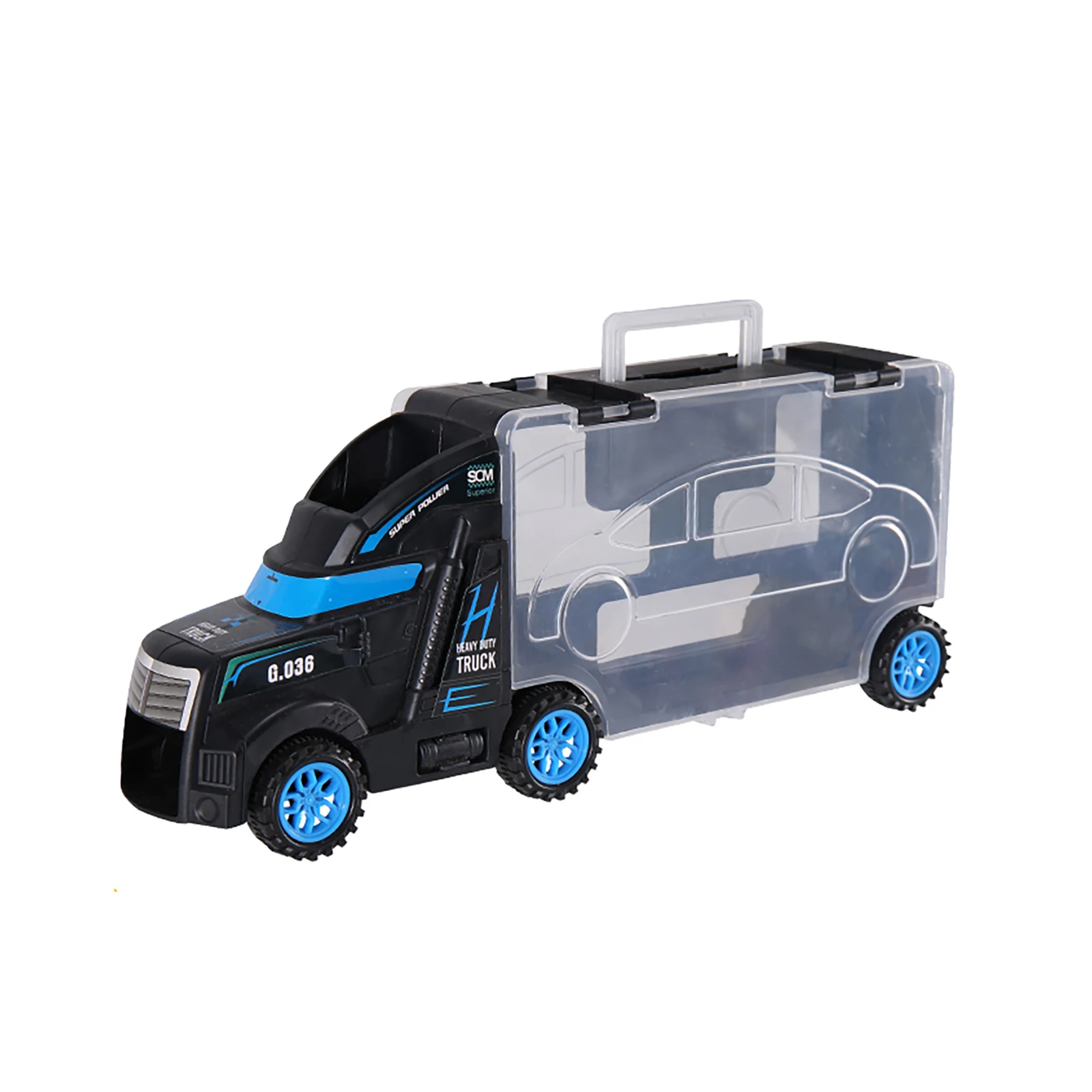 

Fun Operation Container Truck Set Premium Engineering Vehicle Set Storage Car Model Pull-Back Set Container Truck For Children