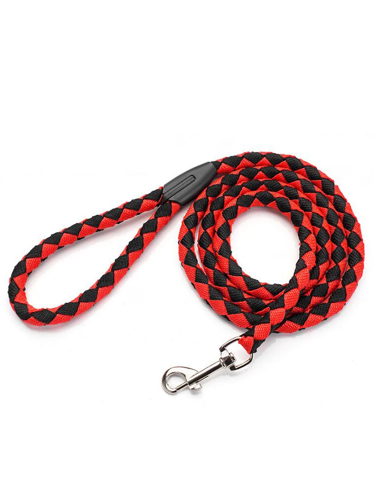 Товары для домашних животных поводок маленьких и больших собак Светоотражающий